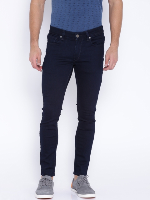 

SPYKAR Navy Super-Skinny Fit Jeans, Navy blue