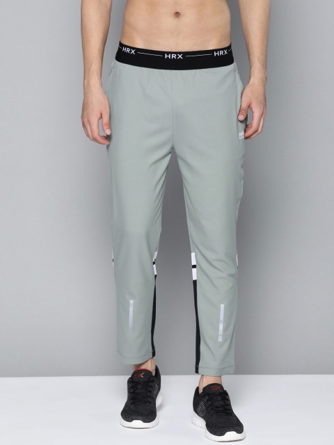 

HRX by Hrithik Roshan Men Monument Slim fit Antimicrobial Rapid-Dry Running Track Pants, Grey