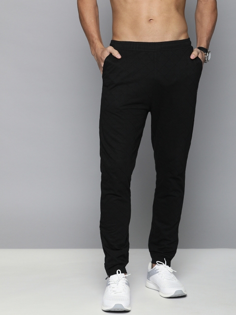 

HRX by Hrithik Roshan Men Jet Black Solid Slim Fit Bio-Wash Antimicrobial Lifestyle Jogger