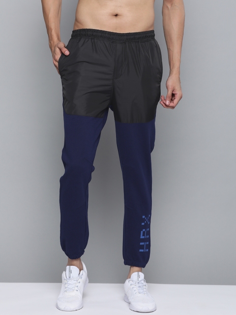 

HRX by Hrithik Roshan Men Medieval Blue Slim Fit Bio-Wash Antimicrobial Lifestyle Joggers