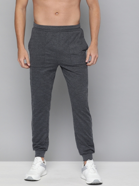 

HRX by Hrithik Roshan Men Grey Melange Solid Slim Fit Lifestyle Jogger