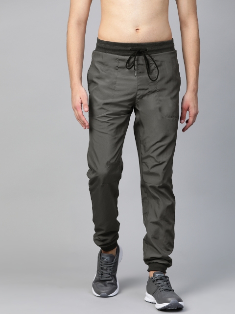 

HRX by Hrithik Roshan Men Charcoal Grey Solid Rapid Dry Active Joggers