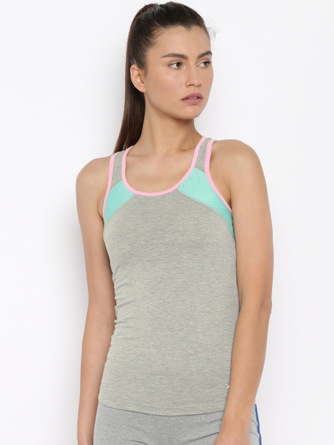 

FILA Grey Melange BIKRAM Tank Top