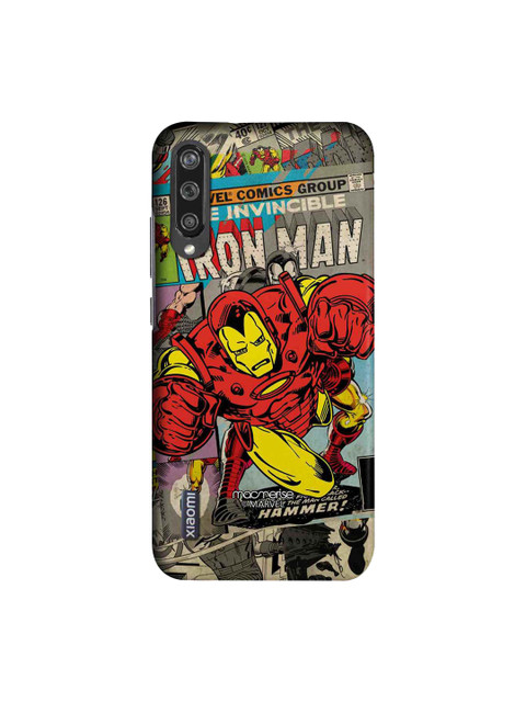 

macmerise Grey & Red Marvel Comics Ironman Sublime Xiaomi Mi A3 Back Case