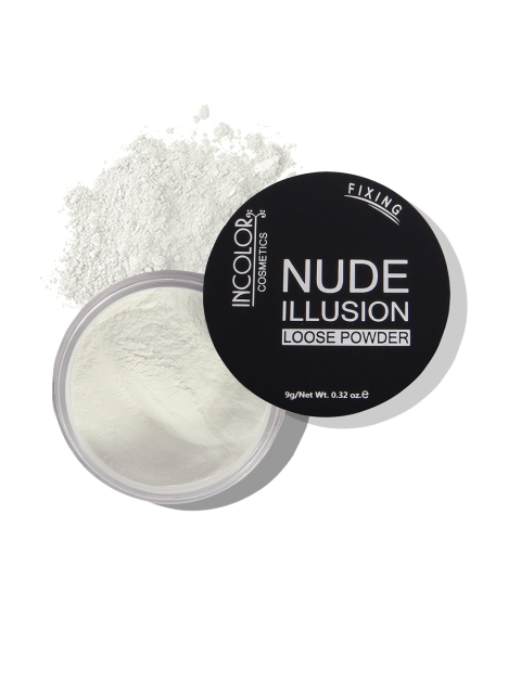 

INCOLOR Fixing Nude Illusion Loose Powder - 01 Translucent, White