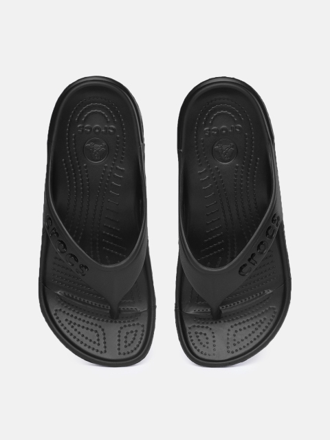 

Crocs Unisex Black Baya Thong Flip-Flops