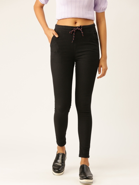 

DressBerry Women Black Super Skinny Fit Solid Jeggings