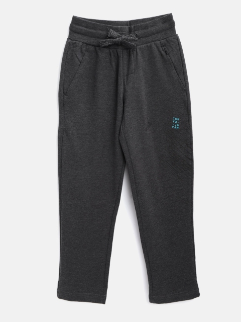

Sweet Dreams Boys Charcoal Grey Solid Track Pants