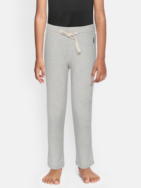 

Sweet Dreams Boys Grey Melange Solid Track Pants