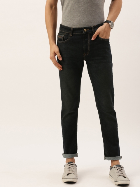 

The Indian Garage Co Men Blue Slim Fit Mid-Rise Clean Look Jeans
