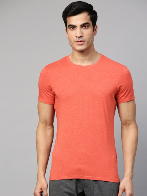 

Marks & Spencer Men Coral Orange Solid Innerwear Vest