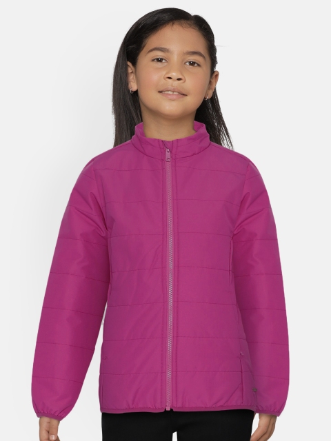 

Allen Solly Junior Girls Magenta Solid Padded Jacket