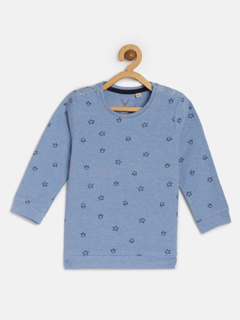 

Allen Solly Junior Infant Boys Blue Printed Sweatshirt