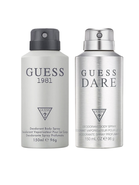 

GUESS Men Set Dare Homme & 1981 Deodorants, Silver