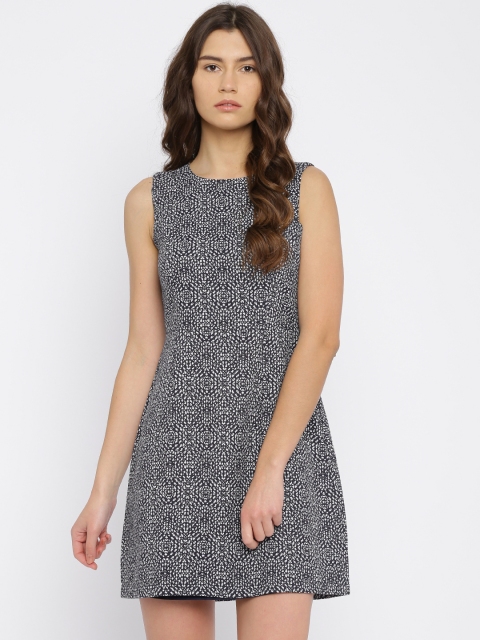 

ONLY Navy & White Sheath Dress, Navy blue
