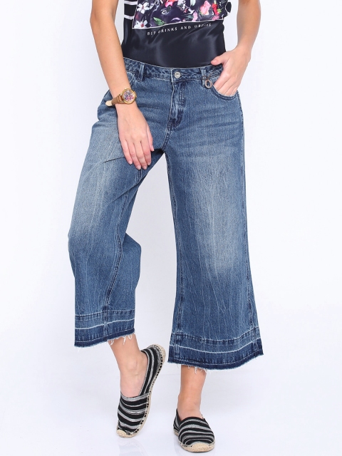 

ONLY Blue Denim Culottes