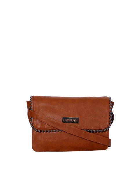 

Diwaah Brown Solid Sling Bag