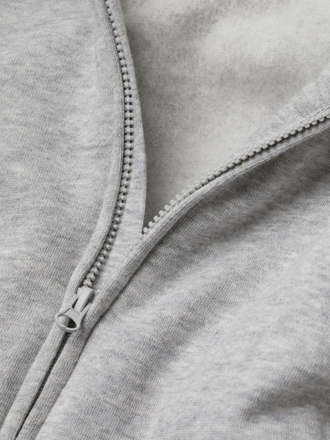 

H&M Kids Grey Cotton Zip-through Hoodie Sustainable Jacket