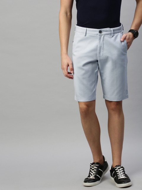 

Allen Solly Sport Men Blue Solid Smart Slim Fit Regular Shorts