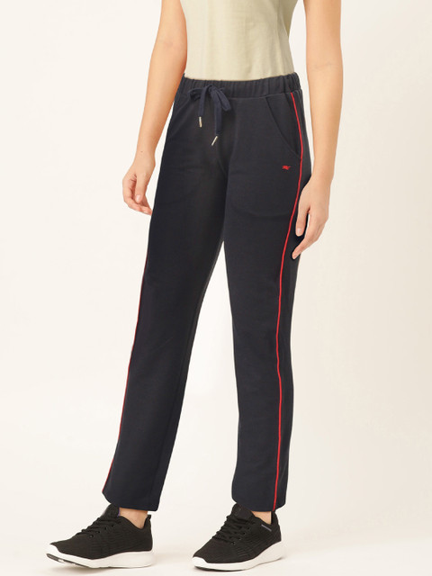 

Monte Carlo Women Navy Blue Solid Track Pants