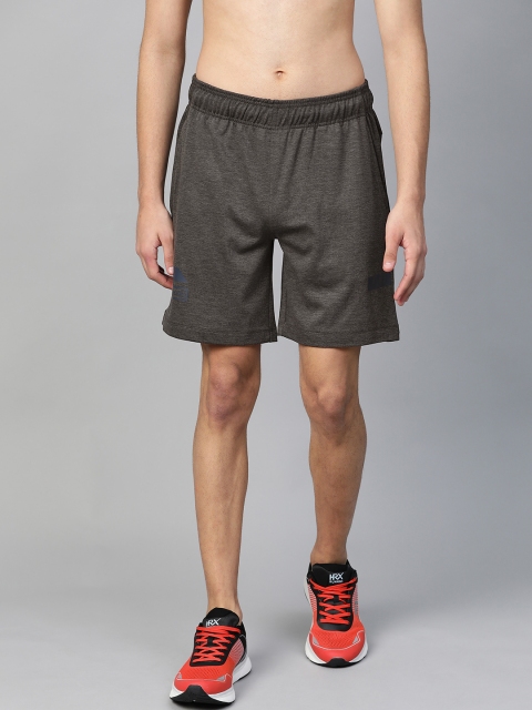 

HRX by Hrithik Roshan Men Dark Grey Solid Rapid-Dry Running Shorts, Charcoal
