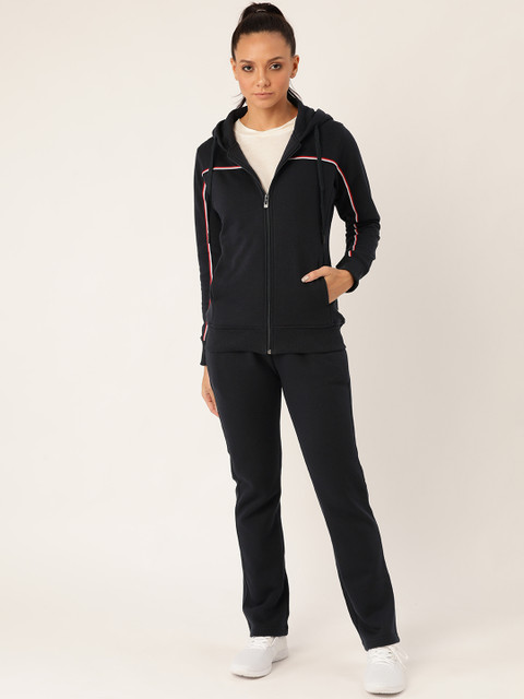 

Monte Carlo Women Navy Blue Solid Tracksuit