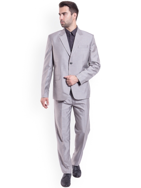 

Wintage Grey Single-Breasted Regular Fit Party Suit