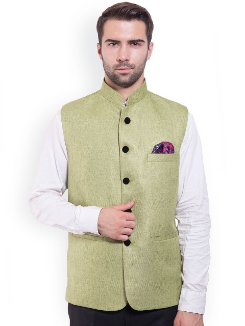 

Wintage Green Nehru Jacket