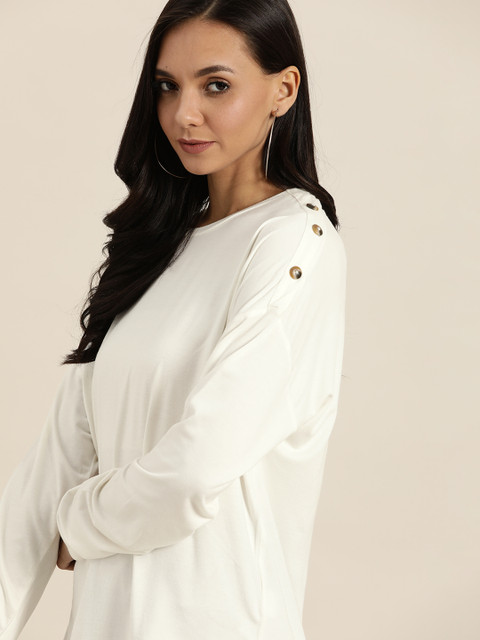 

her by invictus White Regular Top