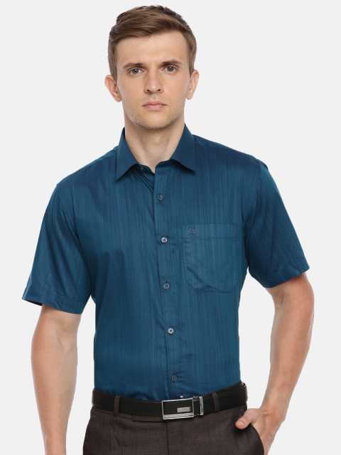

Chennis Men Blue Slim Fit Solid Formal Shirt