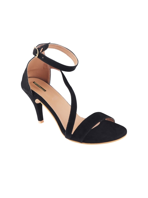 

Shoetopia Women Black Solid Stiletto Heels