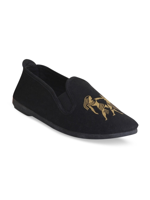

SCENTRA Unisex Black Slip-On Antibacterial Sneakers