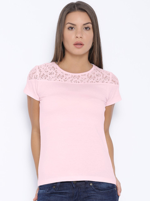 

Park Avenue Woman Pink Solid Top