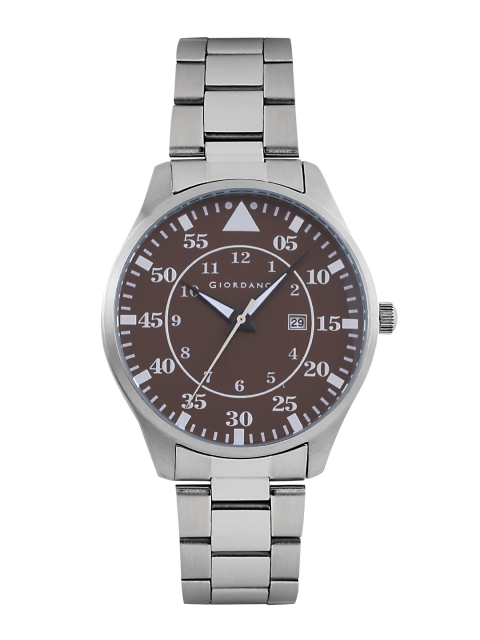 

GIORDANO Men Brown Dial Watch 1771-22