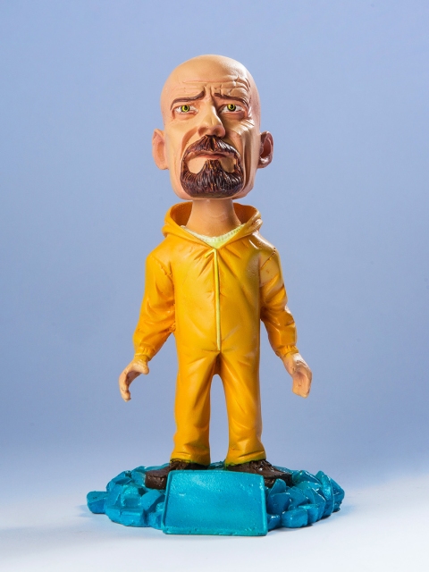 

Bigsmall Yellow Walter White Breaking Bad Bobblehead Collectible
