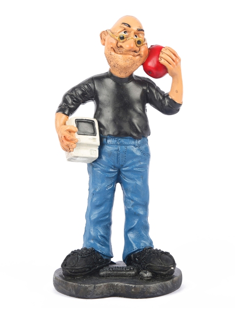 

Bigsmall Black And Blue Steve Jobs Action Figure Collectible