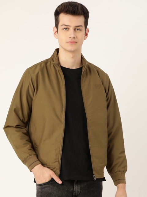 

Monte Carlo Men Brown Solid Bomber Jacket