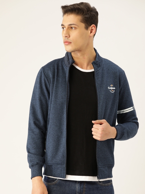 

Monte Carlo Men Navy Blue Solid Sweatshirt