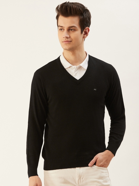 

Monte Carlo Men Black Solid Pullover