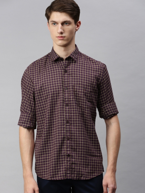

Louis Philippe Sport Men Brown Slim Fit Checked Casual Shirt