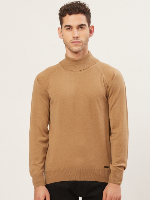 

Monte Carlo Men Beige Solid Pullover