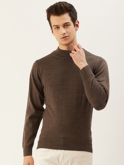 

Monte Carlo Men Brown Solid Pullover