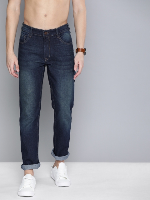 

HERE&NOW Men Blue Slim Fit Mid-Rise Clean Look Stretchable Jeans