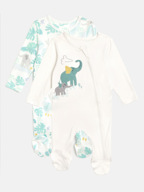 

Marks & Spencer Girls Pack of 2 Sleepsuits, White