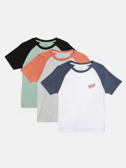 

Marks & Spencer Boys Pack of 3 Solid T-shirts, White