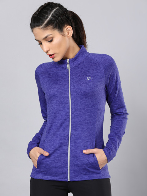 

Cultsport Women Purple Solid Lightweight Sporty Jacket