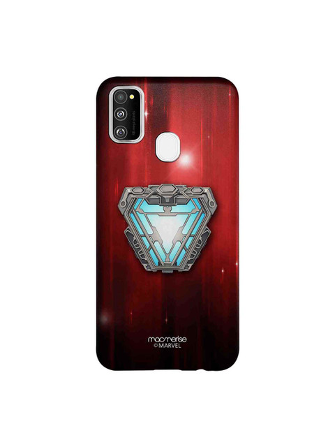 

macmerise Red & Grey Marvel Comics Iron Man Infinity Arc Reactor Sublime Samsung Galaxy M30S Back Case