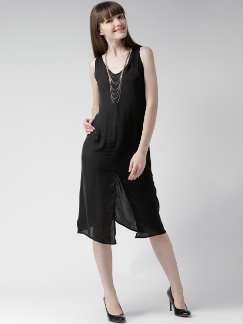 

FOREVER 21 Black Midi Dress