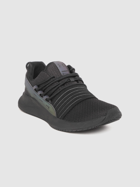 

UNDER ARMOUR Women Black Woven Design Charged Breathe OIL SLK Sportstyle Shoes