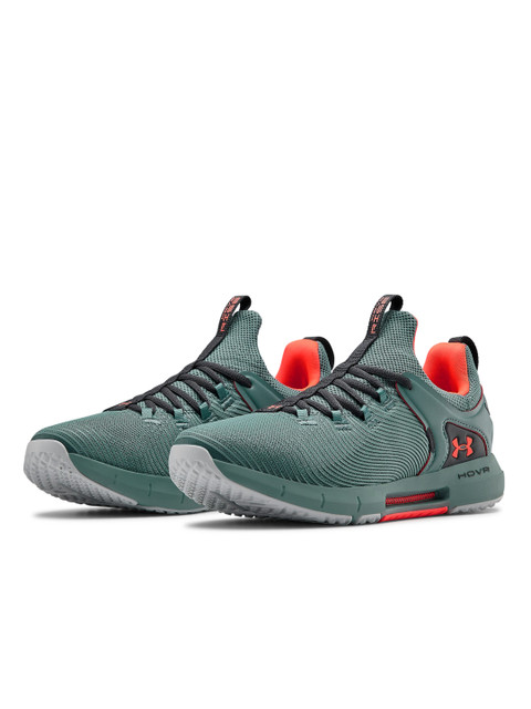 

UNDER ARMOUR Men Green HOVR Rise 2 Woven Design Training Shoes